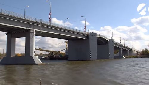 Кирикилинский мост в Астрахани